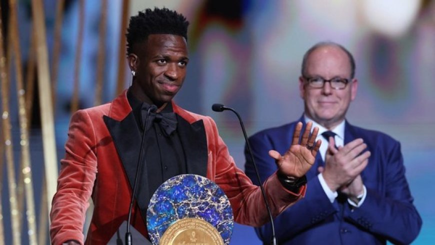 Vinicius Jr. Memenangi Socrates Award dan Bertekad Melawan Rasisme di Dunia Sepakbola