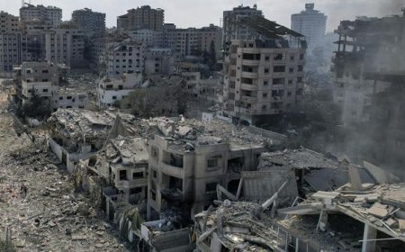 Korban Tewas Serangan Israel ke Gaza Mencapai 9.500 Orang, Termasuk 3.900 Anak