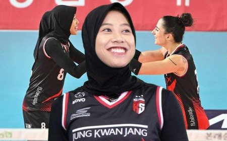 Megawati 'Megatron' Berambisi Bawa Red Sparks Juara Liga Bola Voli Korea