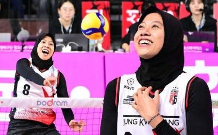 Megawati 'Megatron' Berambisi Bawa Red Sparks Juara Liga Bola Voli Korea