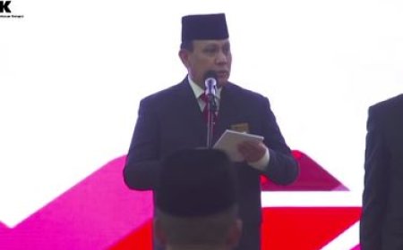 Firli Bahuri Melantik Irjen Pol Rudi Setiawan sebagai Deputi Penindakan KPK