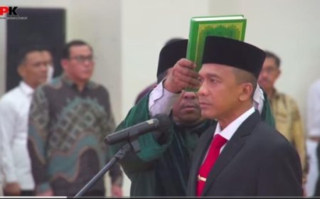 Firli Bahuri Lantik Irjen Pol Rudi Setiawan Jadi Deputi Penindakan KPK