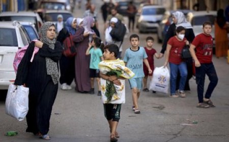 Krisis Kemanusiaan Gaza: Puluhan Ribu Warga Palestina Mengungsi, Mencari Perlindungan dari Konflik dengan Israel