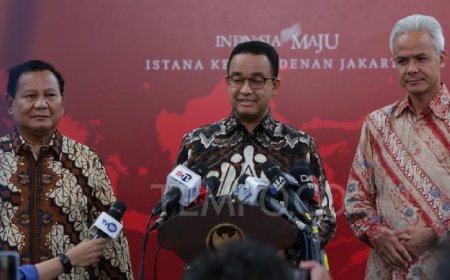 KPU Resmi Tetapkan Anies-Muhaimin, Prabowo-Gibran, dan Ganjar-Mahfud sebagai Calon Presiden dan Wakil Presiden di Pilpres 2024