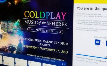 Kena Tipu Penjualan Tiket Konser Coldplay, 73 Orang Lapor Polisi: Skandal Tiket Palsu Guncang Penggemar