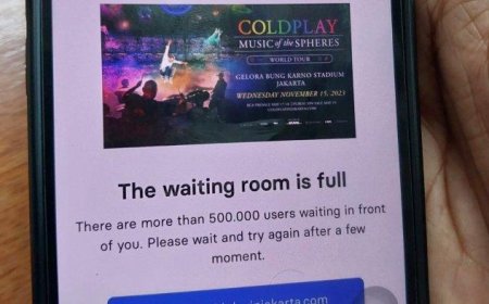 Kena Tipu Penjualan Tiket Konser Coldplay: 73 Orang Lapor Polisi