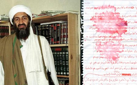 Isi Surat Lama Osama bin Laden ke AS soal Bela Palestina