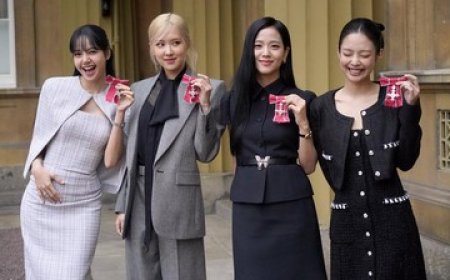 BLACKPINK Raih Penghargaan Kehormatan MBE dari Kerajaan Inggris atas Kontribusi di COP26
