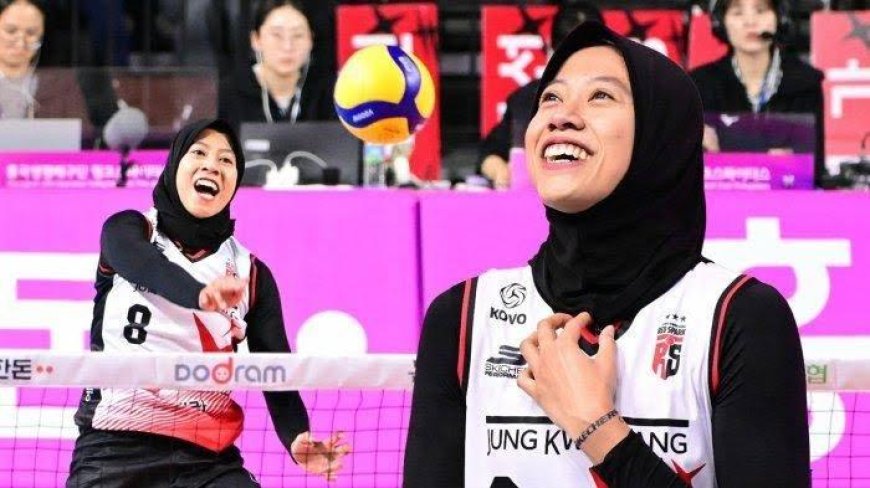 Megawati 'Megatron' Berambisi Bawa Red Sparks Juara Liga Bola Voli Korea