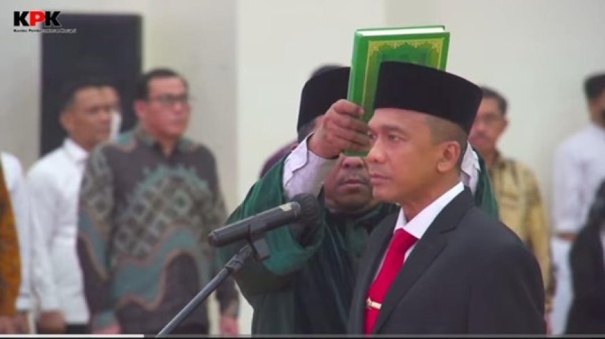 Firli Bahuri Lantik Irjen Pol Rudi Setiawan Jadi Deputi Penindakan KPK