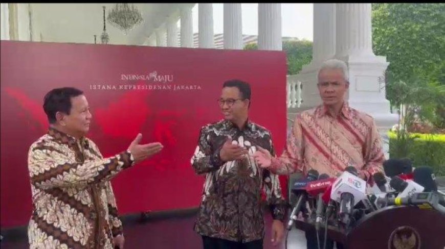 KPU Tetapkan Anies-Muhaimin, Prabowo-Gibran, dan Ganjar-Mahfud Sebagai Calon Presiden 2024