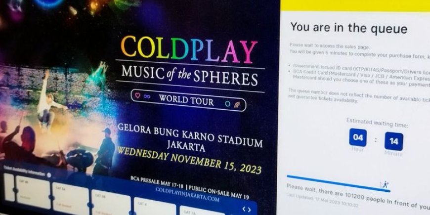 Kena Tipu Penjualan Tiket Konser Coldplay, 73 Orang Lapor Polisi: Skandal Tiket Palsu Guncang Penggemar