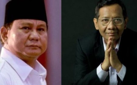 Prabowo Tidak Sebut Nama Mahfud dalam Pujiannya untuk Menko Kabinet Jokowi