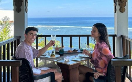 Marc Marquez Pilih Bali Sebagai Destinasi Liburan Romantis Jelang MotoGP 2024