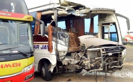 Tragedi Kecelakaan Maut di Tol Cipali, 7 Penumpang Bus Tewas