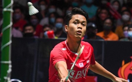Anthony Ginting Gagal Melangkah ke Semifinal BWF World Tour Finals 2023 Setelah Kekalahan Dramatis