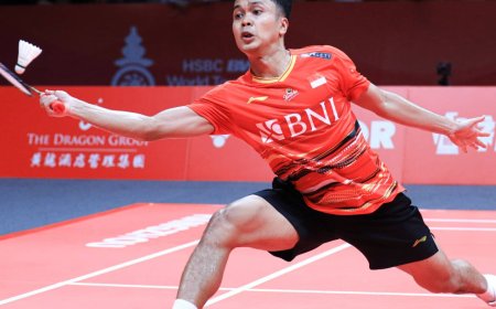 Anthony Ginting Gagal ke Semifinal BWF World Tour Finals 2023, Meski Menang Melawan Shi Yuqi