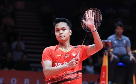 Anthony Ginting Gagal ke Semifinal BWF World Tour Finals 2023 Meski Menang Lawan Shi Yuqi