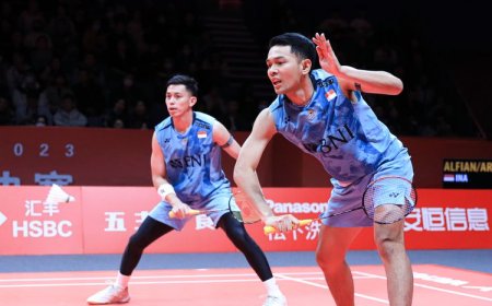 Ganda Putra Indonesia, Fajar/Rian, Alami Kekalahan Dramatis di Semifinal BWF World Tour Finals 2023, Jonatan Christie Tinggal Harapan Tersisa