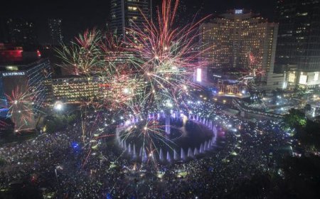 DKI Jakarta Ramaikan Malam Tahun Baru dengan Car Free Night di Thamrin-Sudirman