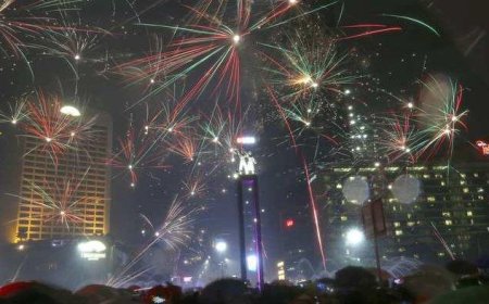 DKI Jakarta Ramaikan Tahun Baru dengan Car Free Night di Thamrin-Sudirman