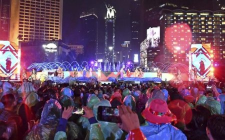 Pemprov DKI Jakarta Rancang Car Free Night Spesial Tahun Baru 2024 di Jalan MH Thamrin-Sudirman