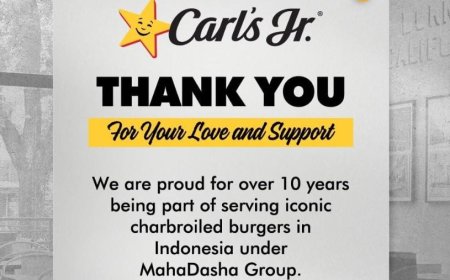 Tutup di Indonesia Setelah 10 Tahun, Carl's Jr Ucapkan Selamat Tinggal