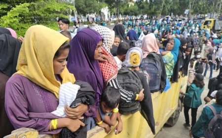Mahasiswa Usir Paksa Pengungsi Rohingya di BMA Aceh, Tangis Pengungsi Pecah