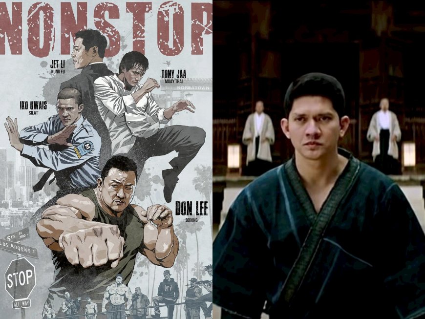 Iko Uwais, Ma Dong Seok, Jet Li dan Tony Jaa Tampil di Poster Proyek Film Baru “Nonstop”