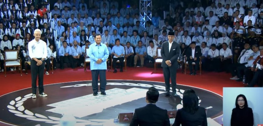 Analisis Gestur dan Penampilan Capres dalam Debat Pertama Pilpres 2024