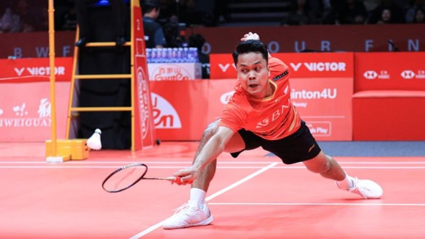 Anthony Ginting Gagal ke Semifinal BWF World Tour Finals 2023, Meskipun Tunjukkan Performa Gemilang