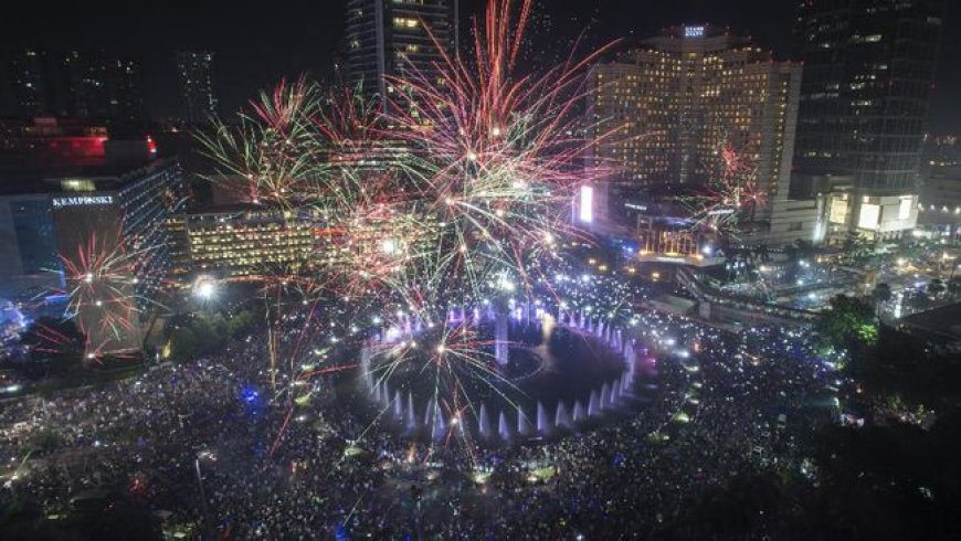 DKI Jakarta Ramaikan Malam Tahun Baru dengan Car Free Night di Thamrin-Sudirman