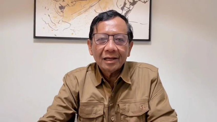 Mahfud MD Minta Masyarakat Pilih Berdasarkan Nurani, Bukan Hasil Suap