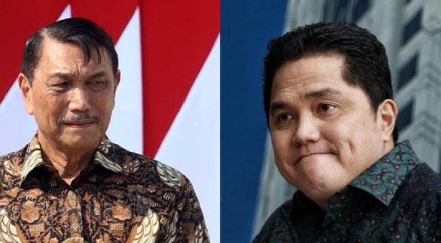 Erick Thohir Selesai Menjabat Sebagai Menko Marves Ad Interim, Luhut Kembali Bertugas