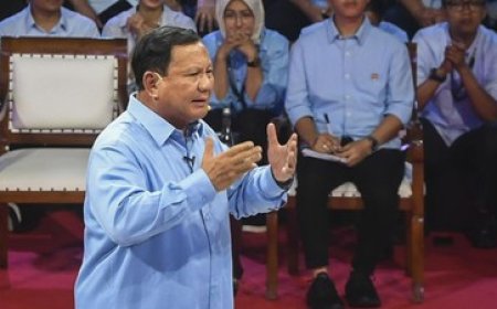 Prabowo: Ada Manusia Kita Beri Dukungan Dibalas Kedengkian