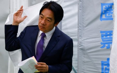 Lai Ching-te Raih Kemenangan Gemilang dalam Pemilihan Presiden Taiwan dengan 40,2 Persen Suara