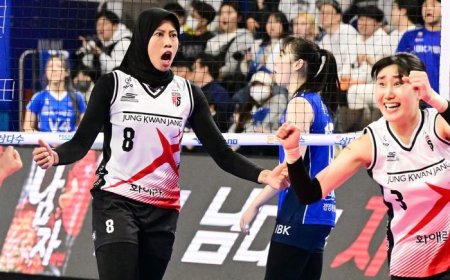 Megawati Hangestri Pertiwi Cemerlang, Red Sparks Pecahkan Rekor Kemenangan dengan 24 Poin Spektakuler