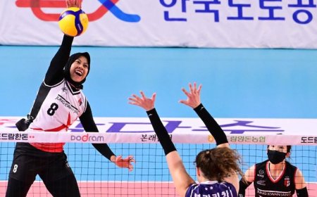 Megawati, Bintang Kilau Red Sparks, Raih Pujian dan Antar Tim Melonjak ke Posisi Keempat Liga Voli Korea