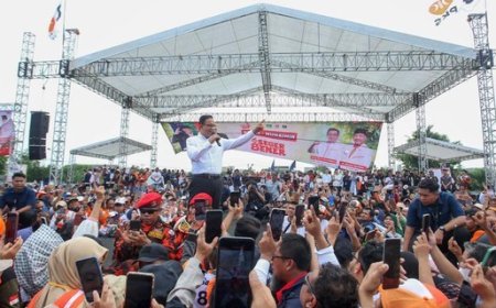 Kunjungi Cikarang, Anies Sindir Massa Bayaran saat Kampanye