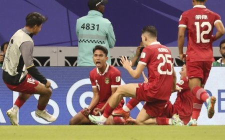 Timnas Indonesia Cetak Sejarah Gemilang: Melangkah ke 16 Besar Piala Asia untuk Pertama Kalinya!