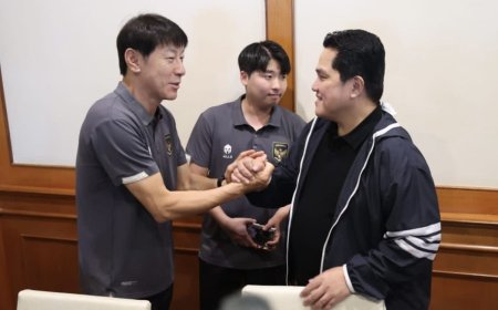 Erick Thohir Ungkap Kesiapannya Terhadap Tawaran Pelatih Shin Tae Yong dari Negara Lain: Kontrak Sampai 2027