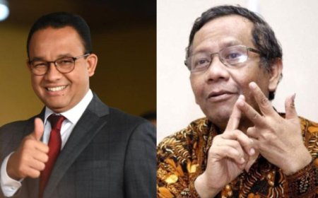 Anies Menyambut dengan Etika Langkah Mahfud Mundur dari Menteri Jokowi