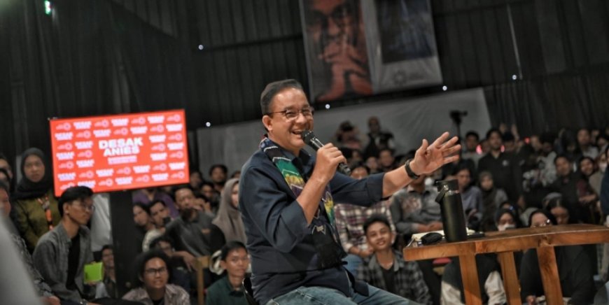 Desak Anies: Media Asing Soroti Strategi Menarik Anies Baswedan Gaet Pemilih Muda