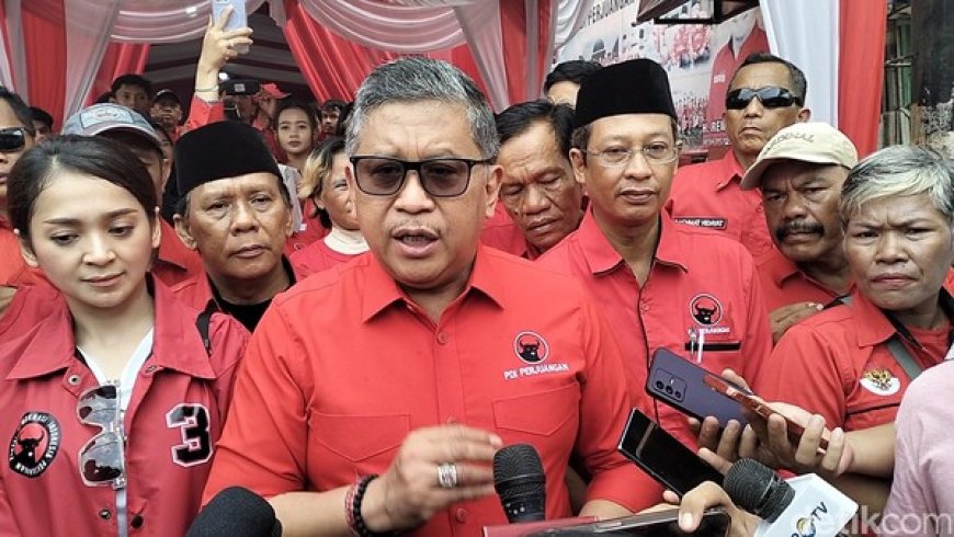 Hasto Kristiyanto Pastikan Tak Undang Jokowi di HUT PDIP