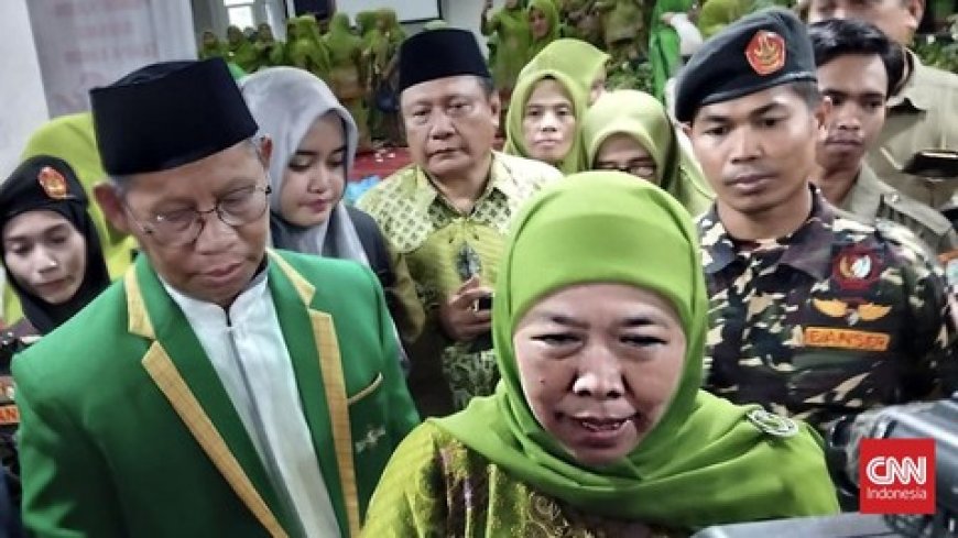 Ketua Muslimat NU, Khofifah, Balas Tudingan 'ke-NU-an' dari Cak Imin terkait Dukungan Prabowo-Gibran 