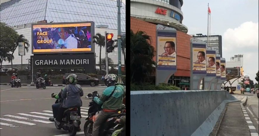 Pemprov DKI Jakarta Klarifikasi Penurunan Iklan Videotron Anies Baswedan