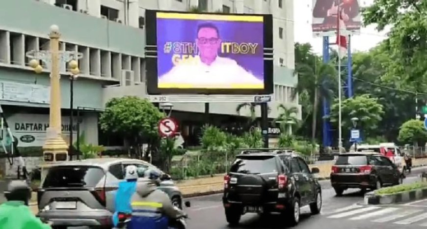 Videotron Anies Baswedan, Setelah Diturunkan di Jakarta-Bekasi, Muncul di Surabaya