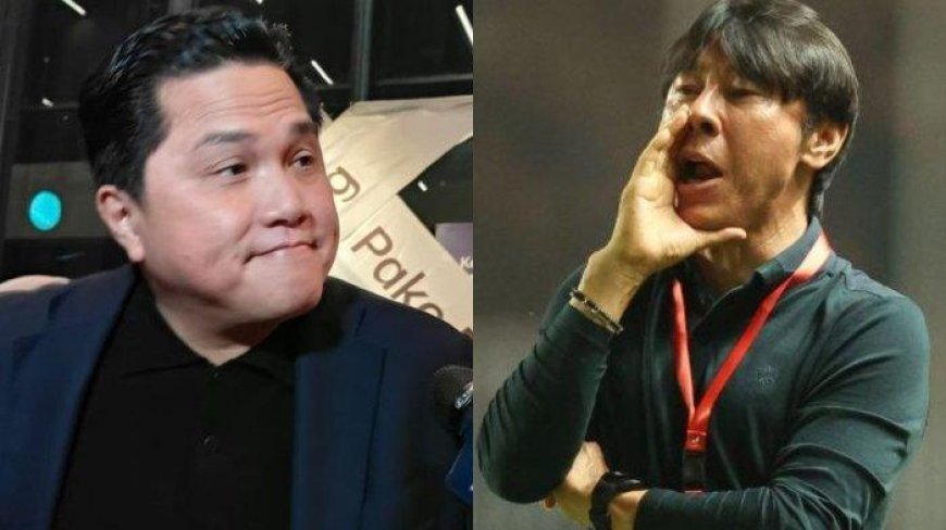 Erick Thohir Pastikan Kesetiaan Shin Tae Yong kepada Timnas Indonesia, Meski Ditolak Tawaran dari Negara Lain