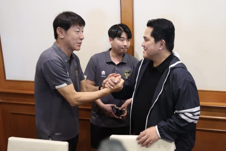 Erick Thohir Ungkap Kesiapannya Terhadap Tawaran Pelatih Shin Tae Yong dari Negara Lain: Kontrak Sampai 2027