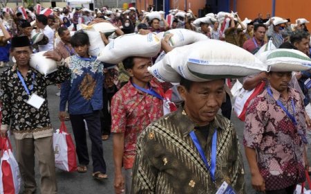 Bansos Beras 10 Kg Disetop Sementara 8-14 Februari Gara-gara Pemilu